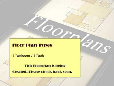 1 Bedroom / 1 Bath - 791 Sq.Ft.*